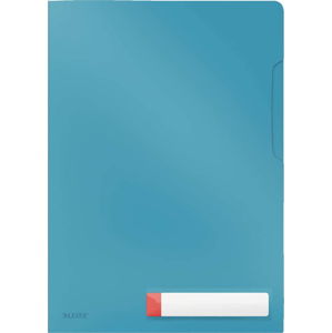 Modré neprůhledné kancelářské desky Leitz Cosy, A4