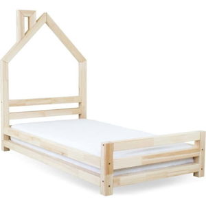 Dětská postel z přírodního smrkového dřeva Benlemi Wally, 80 x 160 cm