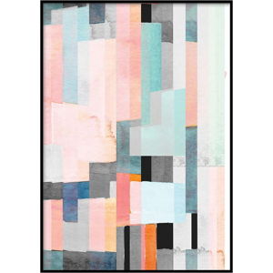 Plakát DecoKing Abstract Panels, 50 x 40 cm