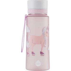 Růžová láhev Equa Unicorn, 600 ml