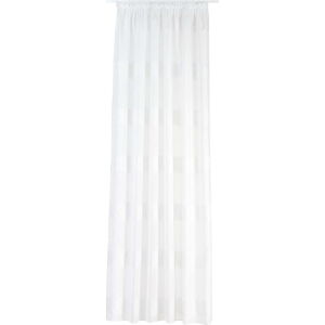 Bílá záclona 140x260 cm Musette – Mendola Fabrics