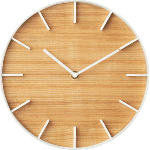 Nástěnné hodiny YAMAZAKI RIn Claro, ⌀ 27 cm