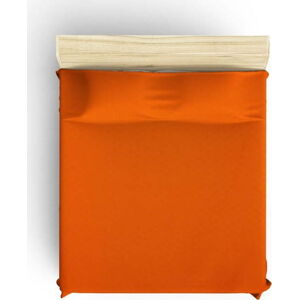 Oranžový bavlněný přehoz na dvoulůžko 200x240 cm Orange - Mijolnir
