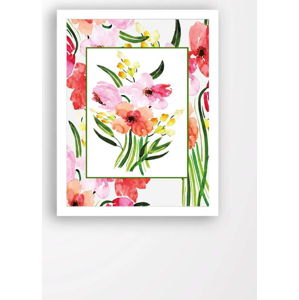 Nástěnný obraz na plátně v bílém rámu Tablo Center My Garden, 29 x 24 cm