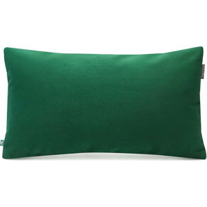 Lahvově zelený povlak na polštář se sametovým povrchem Mumla Velvet, 30 x 50 cm