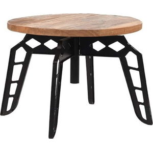 Odkládací stolek s deskou z mangového dřeva LABEL51 Pebble, ⌀ 60 cm