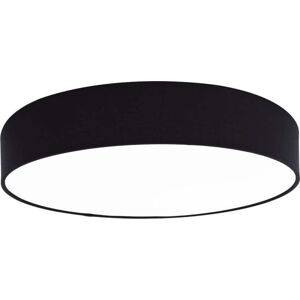 Černé LED stropní svítidlo ø 60 cm – SULION