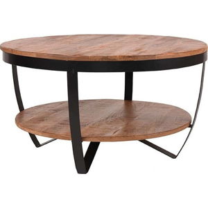 Odkládací stolek s deskou z mangového dřeva LABEL51 Rondo, ⌀ 80 cm