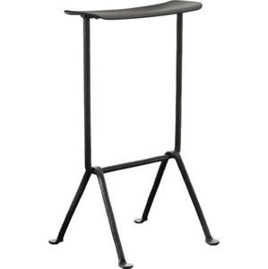 Černá barová židle Magis Officina, výška 65 cm