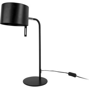 Černá stolní lampa Leitmotiv Shell, výška 45 cm