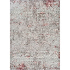 Šedo-růžový koberec Universal Babek, 133 x 195 cm