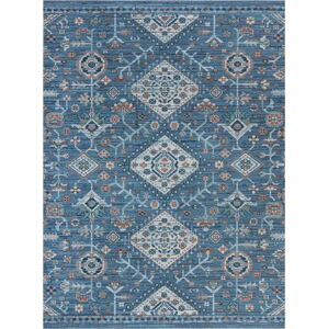Modrý dvouvrstvý koberec Flair Rugs Chloe Traditional, 170 x 240 cm