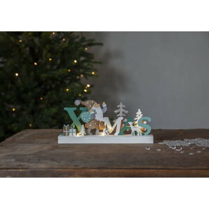 Bílá světelná dekorace s vánočním motivem Reinbek – Star Trading