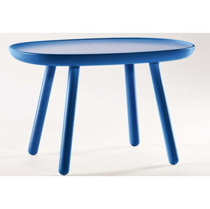 Modrý odkládací stolek z masivu EMKO Naïve Medium