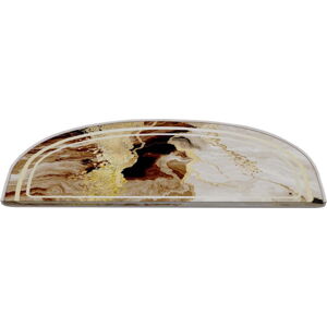 Nášlapy na schody v hnědo-krémové barvě v sadě 16 ks 20x65 cm Golden Marble – Vitaus