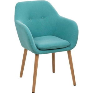 Modrá jídelní židle Actona Emilia