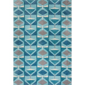 Modrý koberec Flair Rugs Kodiac, 160 x 230 cm