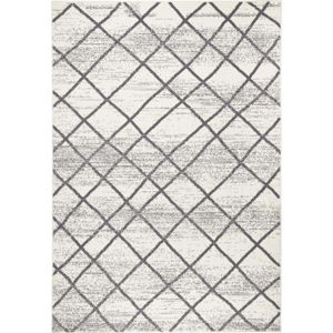 Světle šedý koberec Zala Living Rhombe, 140 x 200 cm