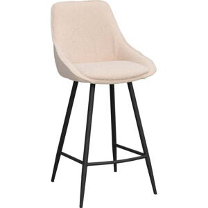 Béžové barové židle v sadě 2 ks (výška sedáku 67 cm) Sierra – Rowico
