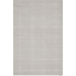 Krémový vlněný koberec 120x180 cm Calisia M Grid Prime – Agnella