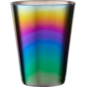 Sada 4 pohárků s duhovým efektem Premier Housewares Rainbow, 390 ml