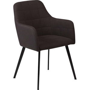 Černá jídelní židle s područkami DAN–FORM Denmark Embrace