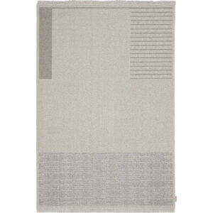 Světle šedý vlněný koberec 133x190 cm Nizer – Agnella