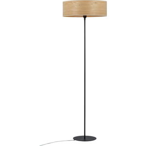Stojací lampa z dubové dýhy Sotto Luce TSURI XL, ø 45 cm