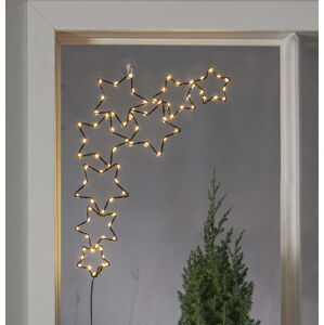 Černá vánoční světelná dekorace Stella - Star Trading