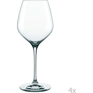Sada 4 sklenic z křišťálového skla Nachtmann Supreme Burgundy, 840 ml