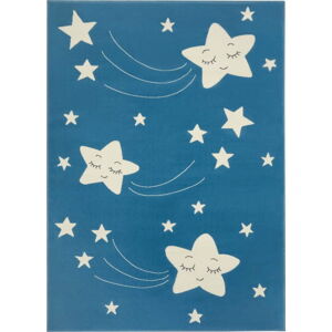 Dětský modrý koberec Hanse Home Adventures Stardust, 120 x 170 cm