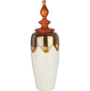 Dekorativní dóza Premier Housewares Amber, výška 47 cm