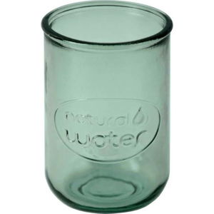 Světle zelená sklenice z recyklovaného skla Ego Dekor Water, 0,4 l