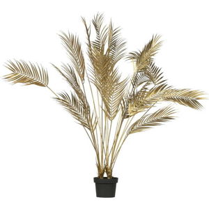 Umělá palma ve zlaté barvě WOOOD, výška 110 cm