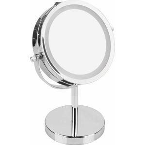 Stříbrné zrcadlo InterDesign Lighted