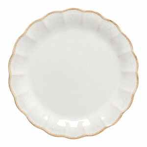 Bílý kameninový dezertní talíř Casafina, ⌀ 23 cm