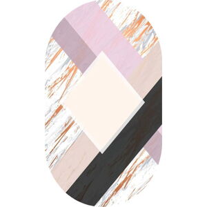 Růžový koberec 60x100 cm – Rizzoli