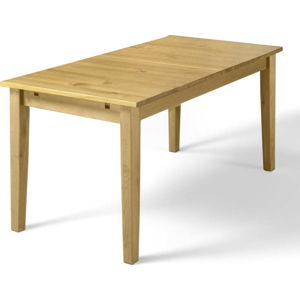 Jídelní stůl z borovicového masivu Støraa Daisy, 75 x 120 cm