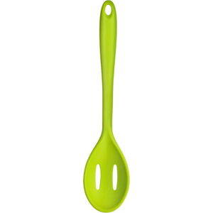 Limetkově zelená silikonová děrovaná lžíce Premier Housewares Zing