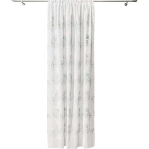 Modro-bílá záclona 140x260 cm Cybele – Mendola Fabrics