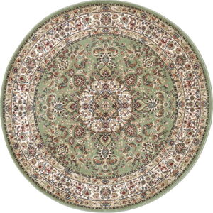 Zelený koberec Nouristan Zahra, ø 160 cm