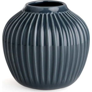 Antracitová kameninová váza Kähler Design Hammershoi, ⌀ 13,5 cm