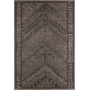 Hnědo-černý venkovní koberec NORTHRUGS Mardin, 200 x 290 cm