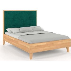 Dvoulůžková postel z masivního bukového dřeva SKANDICA Frida, 200 x 200 cm