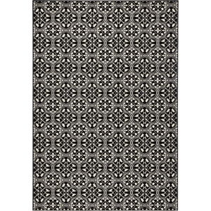 Černý koberec Hanse Home Gloria Pattern, 200 x 290 cm
