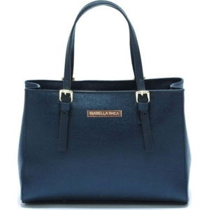 Modrá kožená kabelka Isabella Rhea Classic