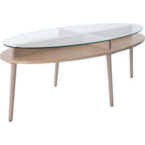 Konferenční stolek z dubového dřeva RGE Solo, šířka 140 cm