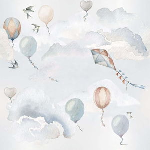 Nástěnná tapeta Dekornik Balloons Fairytale