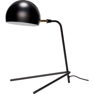 Černá stolní lampa Hübsch Stephan
