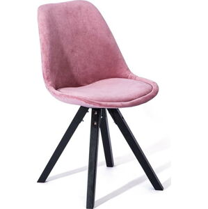 Sada 2 růžových jídelních židlí Bonami Essentials Dima